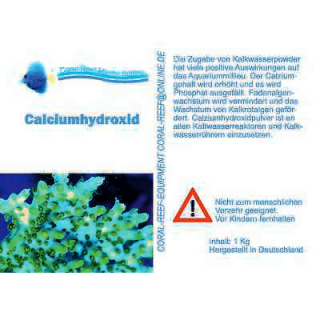 Coral Reef - Calciumhydroxid (f&uuml;r die Kalkwassermethode) 1 kg